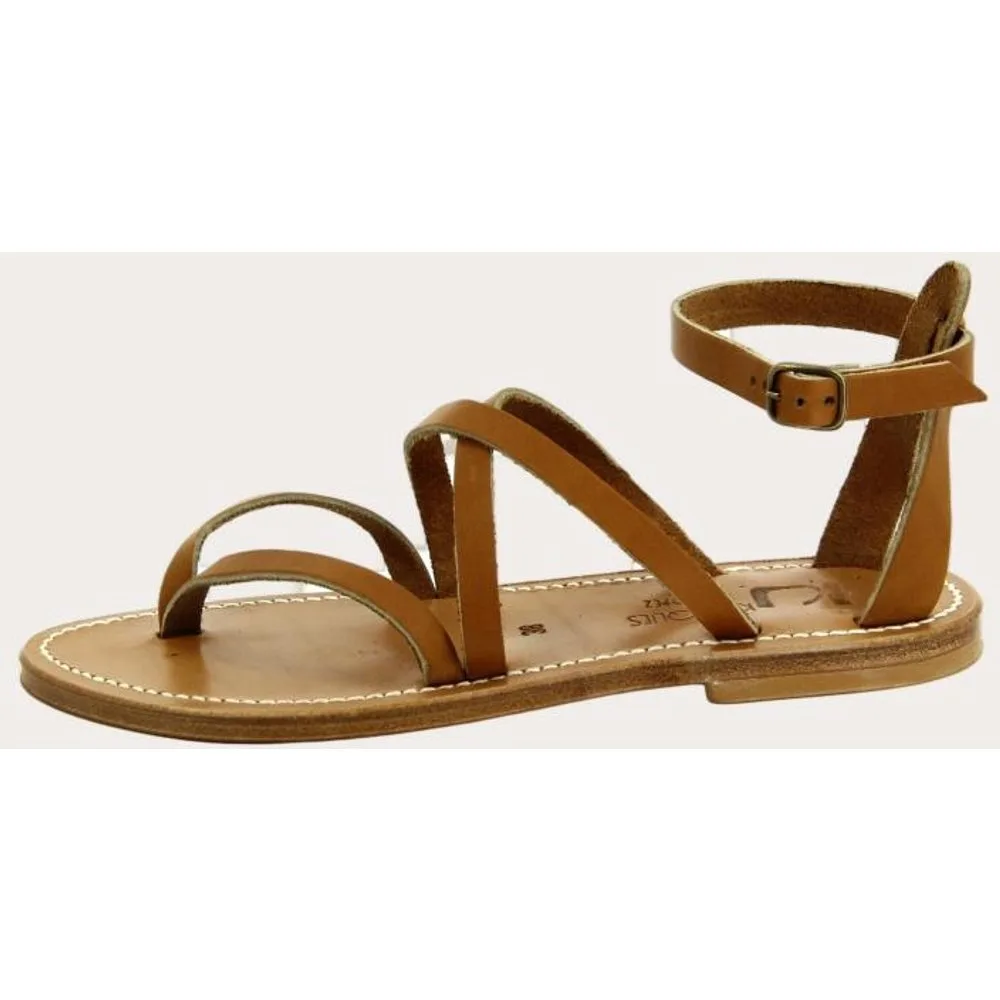 Sandalias planas de piel Epicure - K. Jacques - FashionsVida