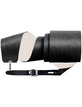 Vorgeschnittene Felle für Splitboard Skins Splits Größe 153 cm schwarz
