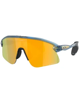 Lunettes de soleil polarisées - Stunt Devil S Matte Trans Abyss/Prizm 24K - Gris - Oakley - FashionsVida