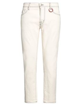Jeanshose Herren Elfenbein 32 Herren