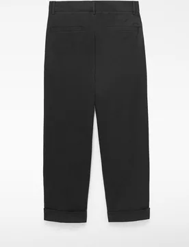 Pantalón de hombre oversize de algodón - Adolfo Dominguez - FashionsVida