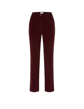 RAPHAELA BY Cordhose LAURA NEW dunkelrot 44 (kurz) damen - Brax - FashionsVida