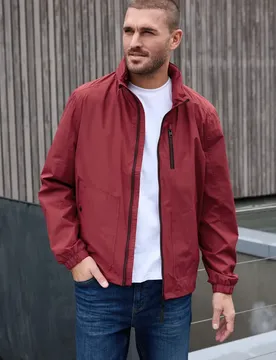 Street One Wasserabweisende Jacke male Rot