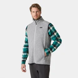 Men's Varde 2.0 Fleece Vest Grey L - Grey Fog - Male