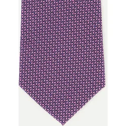 Corbata de seda de microestructura
