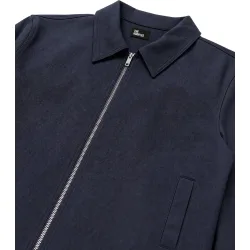 Chaqueta de hombre de corte recto con cremallera