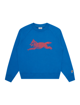 Halftone Running Dog Crewneck