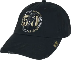 Cap - PWR UP - Fifty Used - schwarz - Lizenziertes Merchandise! - Unisex - unisex