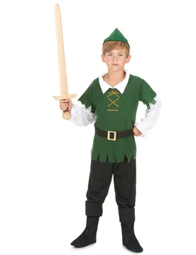 Kleiner Peter Pan Waldjunge Kinderkostüm - KARNEVAL-MEGASTORE - FashionsVida