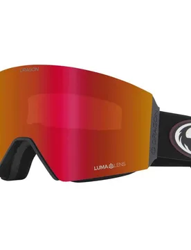 Alliance Masque De Ski Rvx Mag Otg Bonus Oldskool 01 Lumalens Red Ion/CAT3+Lumalens Light Rose/CAT1 Homme - Dragon - FashionsVida