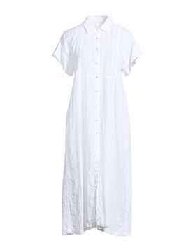 Vestido midi Mujer Blanco 38 Mujer