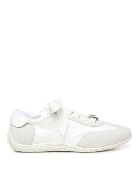 Sneakers basse Viv in pelle scamosciata
