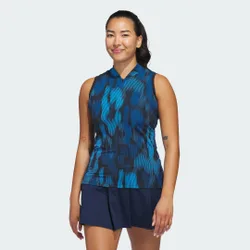 POLO SENZA MANICHE ULTIMATE365 TOUR PRINTED XL Lucid Ray Blue