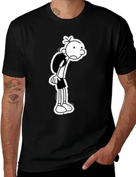 Greg Heffley - Diary Of A Wimpy Kid / Greg's Diary T-Shirt Work Utility Casual Tee Shirt - Aliexpress - FashionsVida