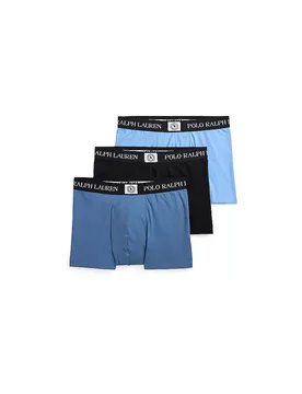 Lot de 3 boxers blue / delta / blue / black bleu S - Ralph Lauren - FashionsVida