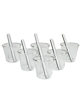 Taza y tacita Unisex Transparente -- Unisex