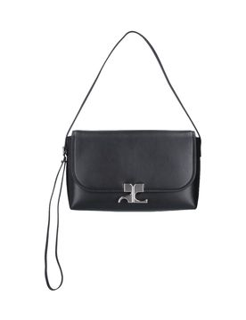 Courrèges Compact Cow Leather Shoulder Bag