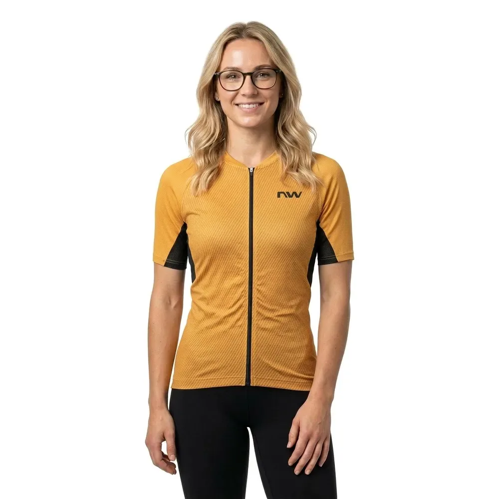 Maglia A Maniche Corte Force Evo Ocher - Northwave - FashionsVida