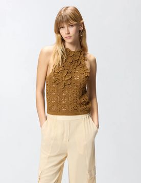 NYMPHAEA TOP CROCHET SEWON SS26
