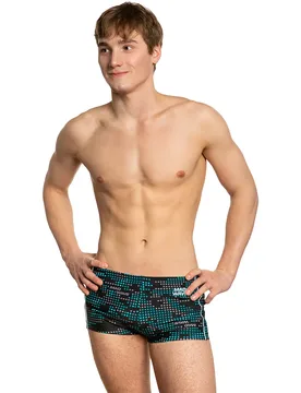 X-pert Swimming Boxer Turquoise K4 XS Men - Madwave - FashionsVida