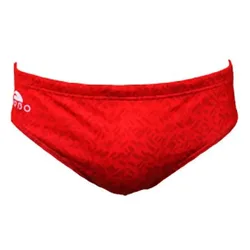 Plain Swimming Brief Red 3XL Men