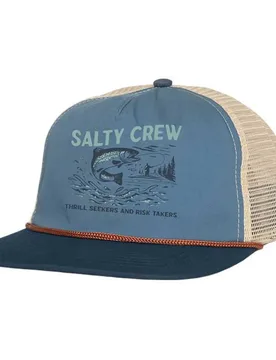 Casquette Nature Vibes Trucker Pilot Blue One Size Homme - Salty Crew - FashionsVida