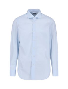 Men's 100% Cotton Milano-Style Shirt