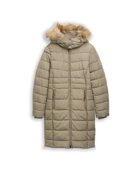 Steppmantel olive L damen