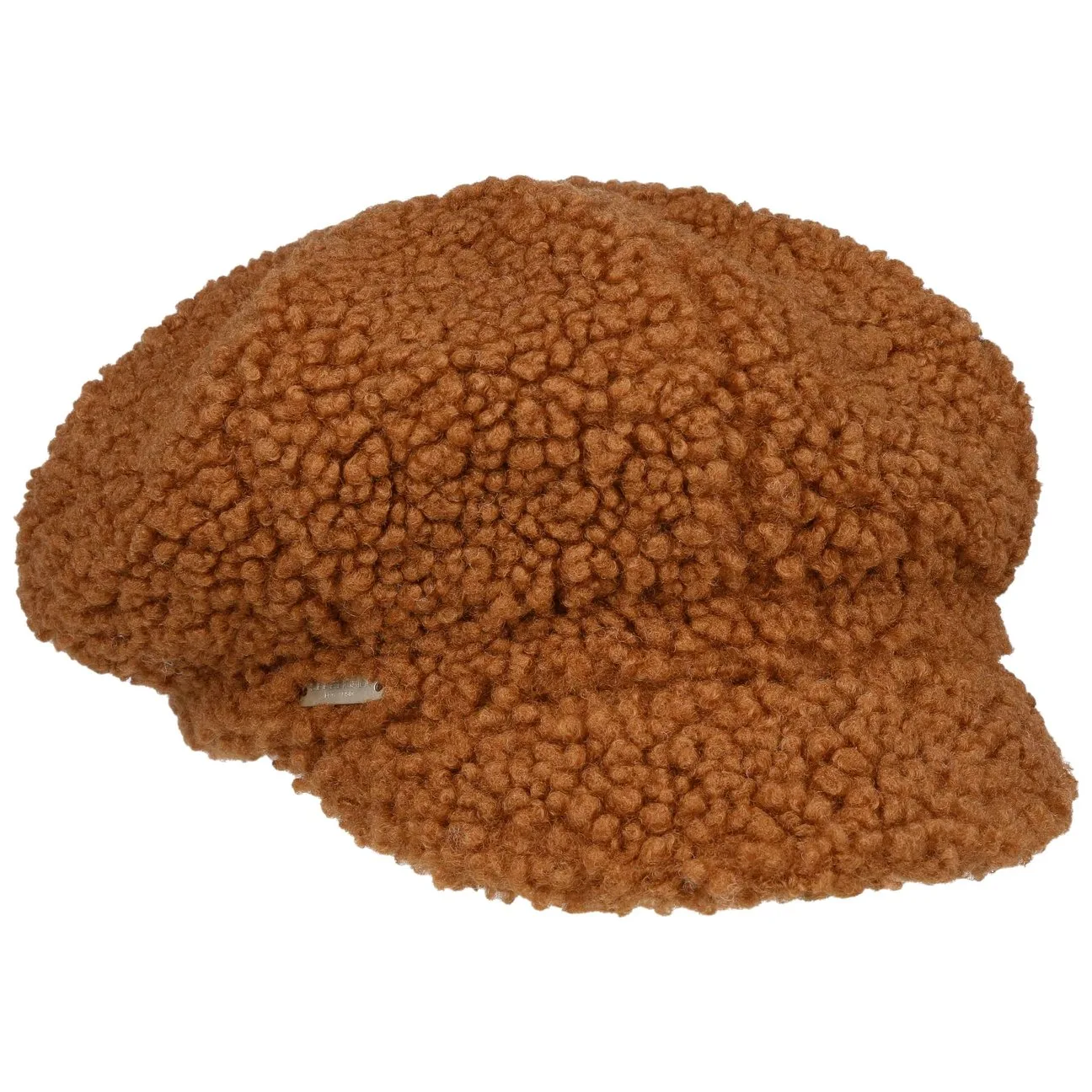 Teddy Fur Newsboy Cap by - brown - Damen - Size: One Size - Seeberger - FashionsVida
