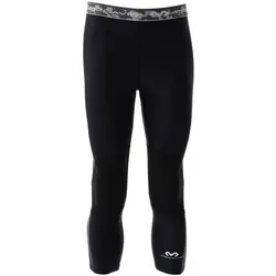 Kompressionsleggings mit doppellagiger Kniestütze - Noir - male - Size: L