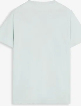Camiseta de manga corta de hombre regular fit con logo frontal - Scalpers - FashionsVida