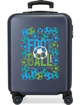 Maleta de cabina Gol rígida con capacidad de 35L en marino - Movom - FashionsVida