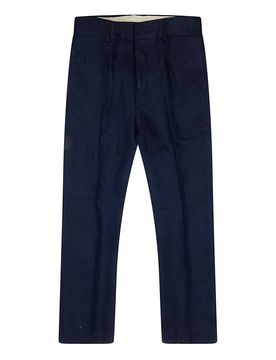Pantaloni-abbigliamento su misura blu