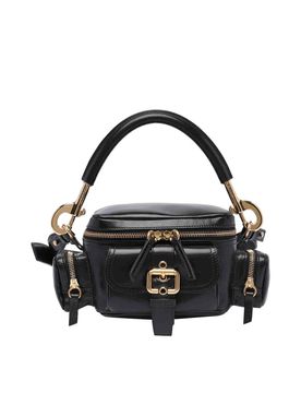 Piccola borsa per fotocamera in pelle