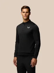 Golf Club Classic 1/4 Zip Top BLACK M male