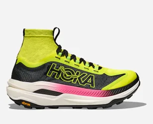 Women's Tecton X 3 Trail Shoes in Neon Citrus/Black, Size 7