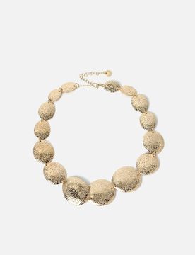 Misako Chapi round necklace Gold