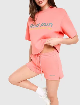 Womens Azure Sweater Shorts - Rosa, rosa rosa Donna taglia XXS - RED RUN ACTIVEWEAR - FashionsVida