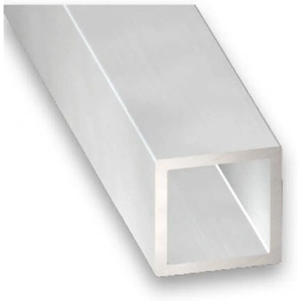 Perfil Tubo Cuadrado Aluminio Bruto 1 m - Cqfd - FashionsVida