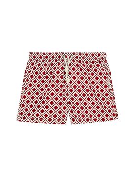 Badeshorts VIESTE dunkelrot L herren