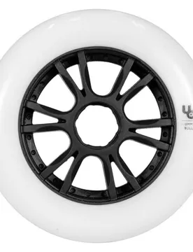 Roues De Patins Team 3 Unités Black / White 110 mm / 86A unisex