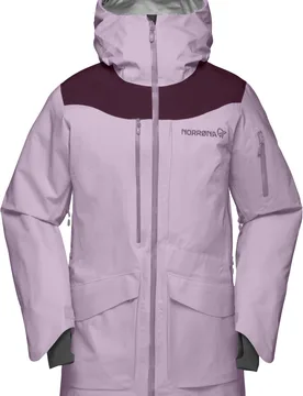 Norrona - Veste de protection en GORE-TEX - Tamok Gore-Tex Performance Shell Jacket W Purple Sage - Taille M - Violet - Norröna - FashionsVida