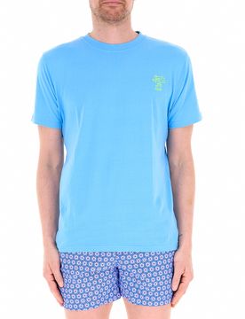 T-shirt girocollo AZZURRO CHIARO M
