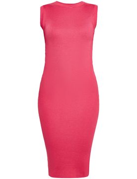 NAEMI Vestido de punto rosa