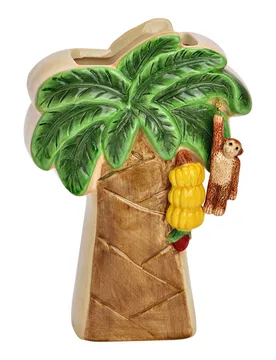 Wurm Vase "Baum mit Banane & Affe" - Wurm - FashionsVida