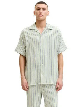 Chemise à Manches Courtes Coba Striped Resort Tea / Stripes Stripes L