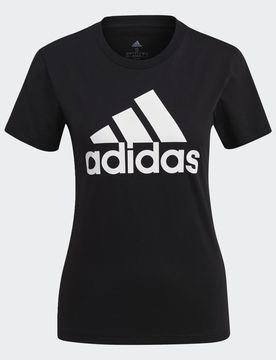 T-shirt con logo Essentials L Black / White