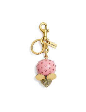 COACH Taschenanhänger rosa damen
