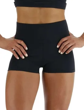 Leggings Courts Taille Haute Joule Elite 2´´ Solid Black XL - TYR - FashionsVida