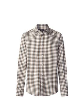 Faconnable Chemise à carreaux en coton